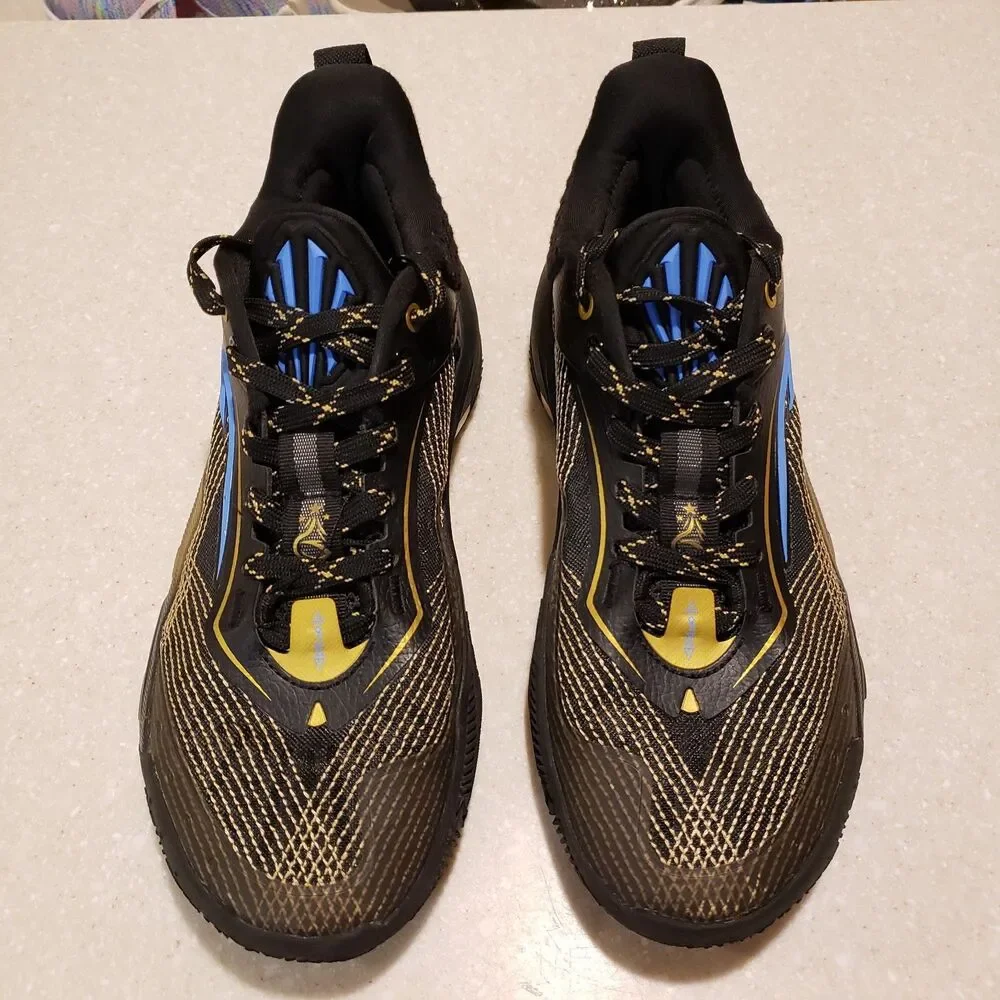 ANTA KAI 1 Speed North Star Anta Black & Gold SIZE 8